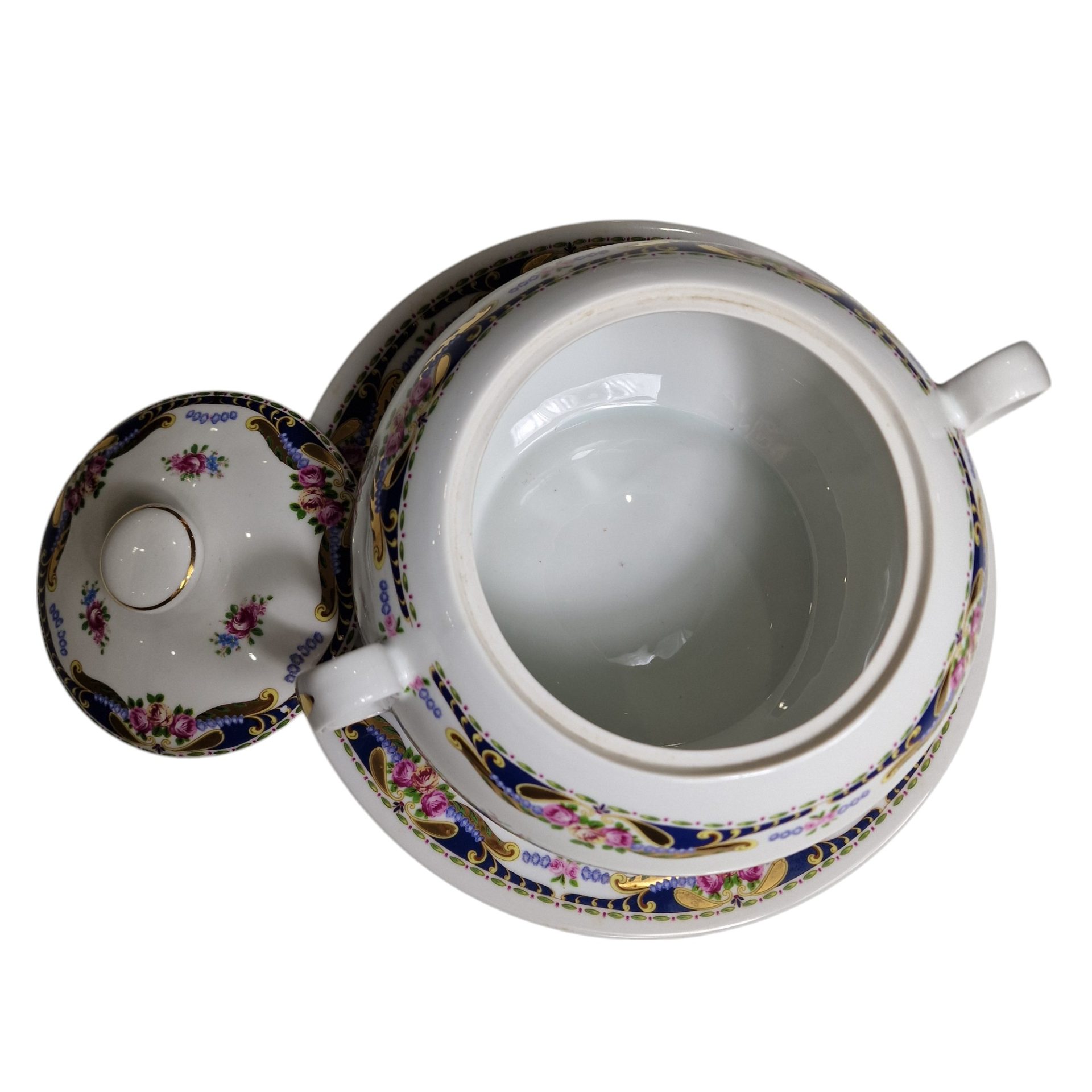 Sopeira com Presentoir VIZAVI - Porcelana Italiana