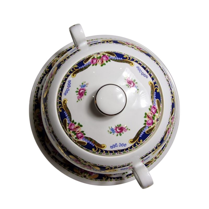 Sopeira com Presentoir VIZAVI - Porcelana Italiana