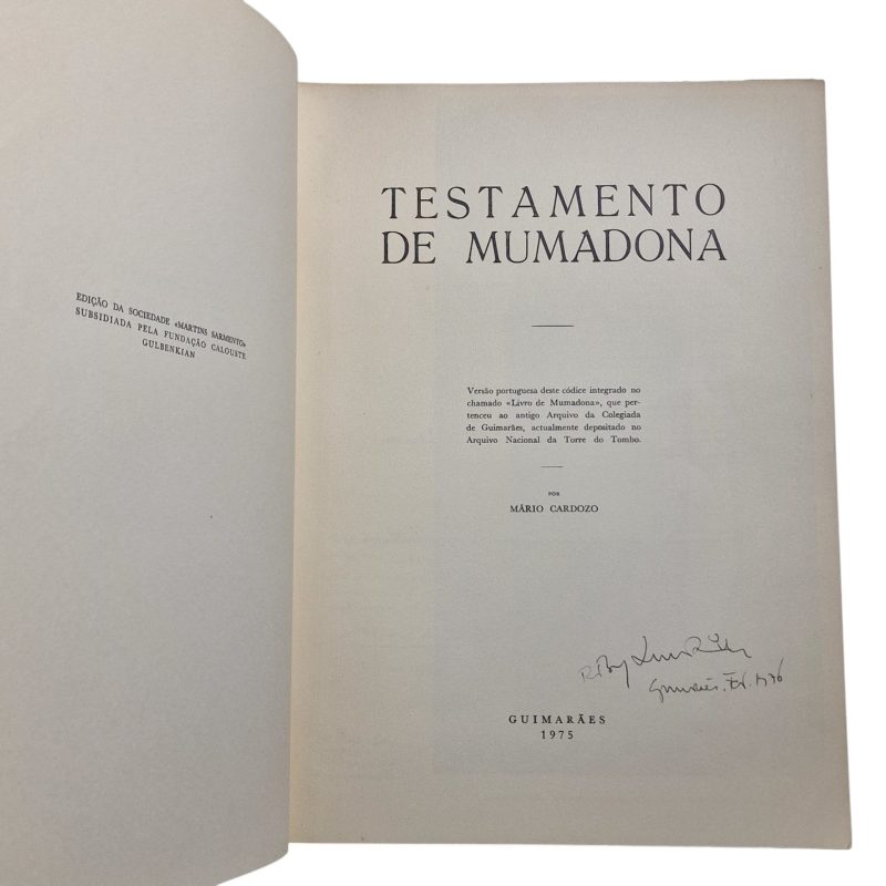 Testamento de Mumadona