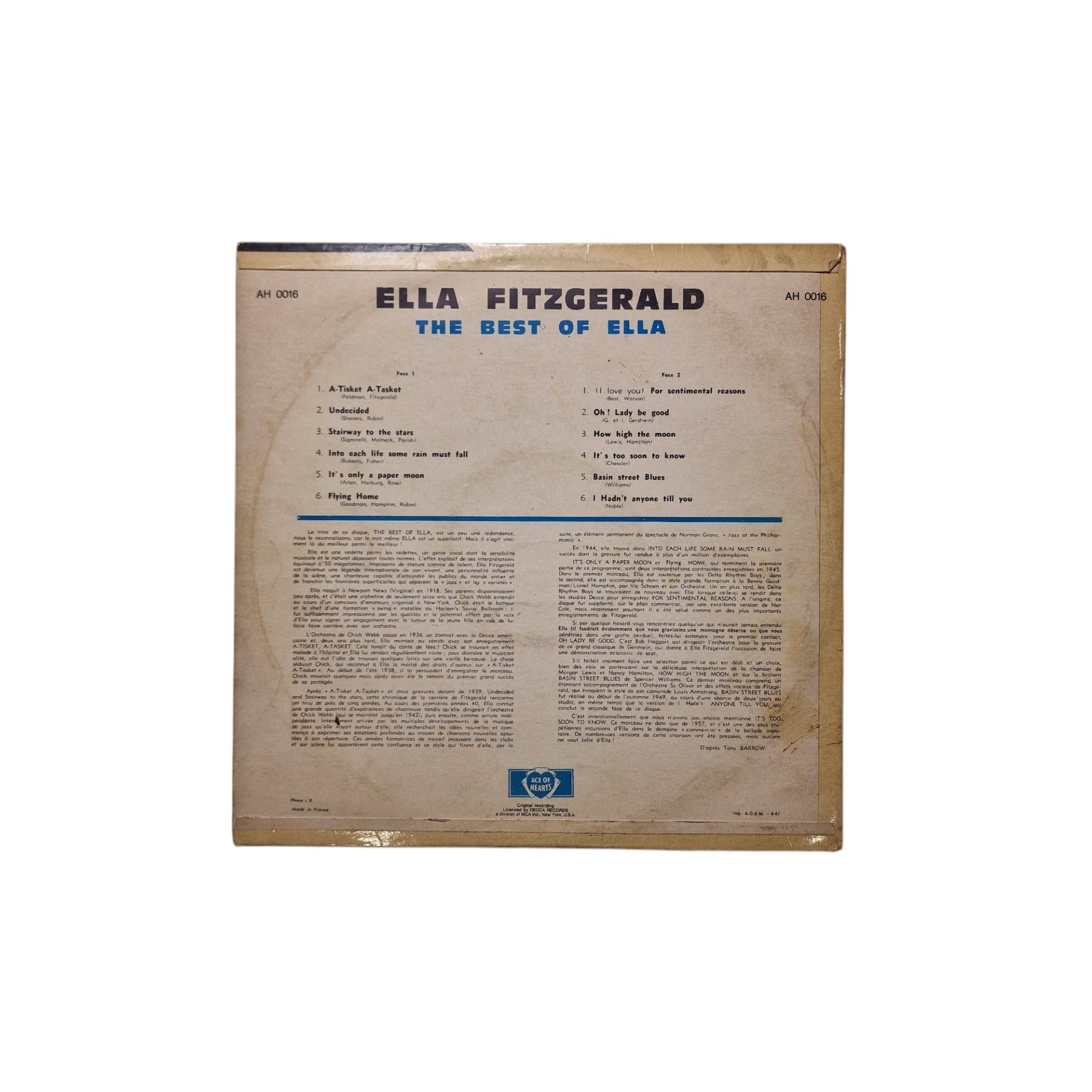 The Best of Ella Fitzgerald Vol. 1 (1966)