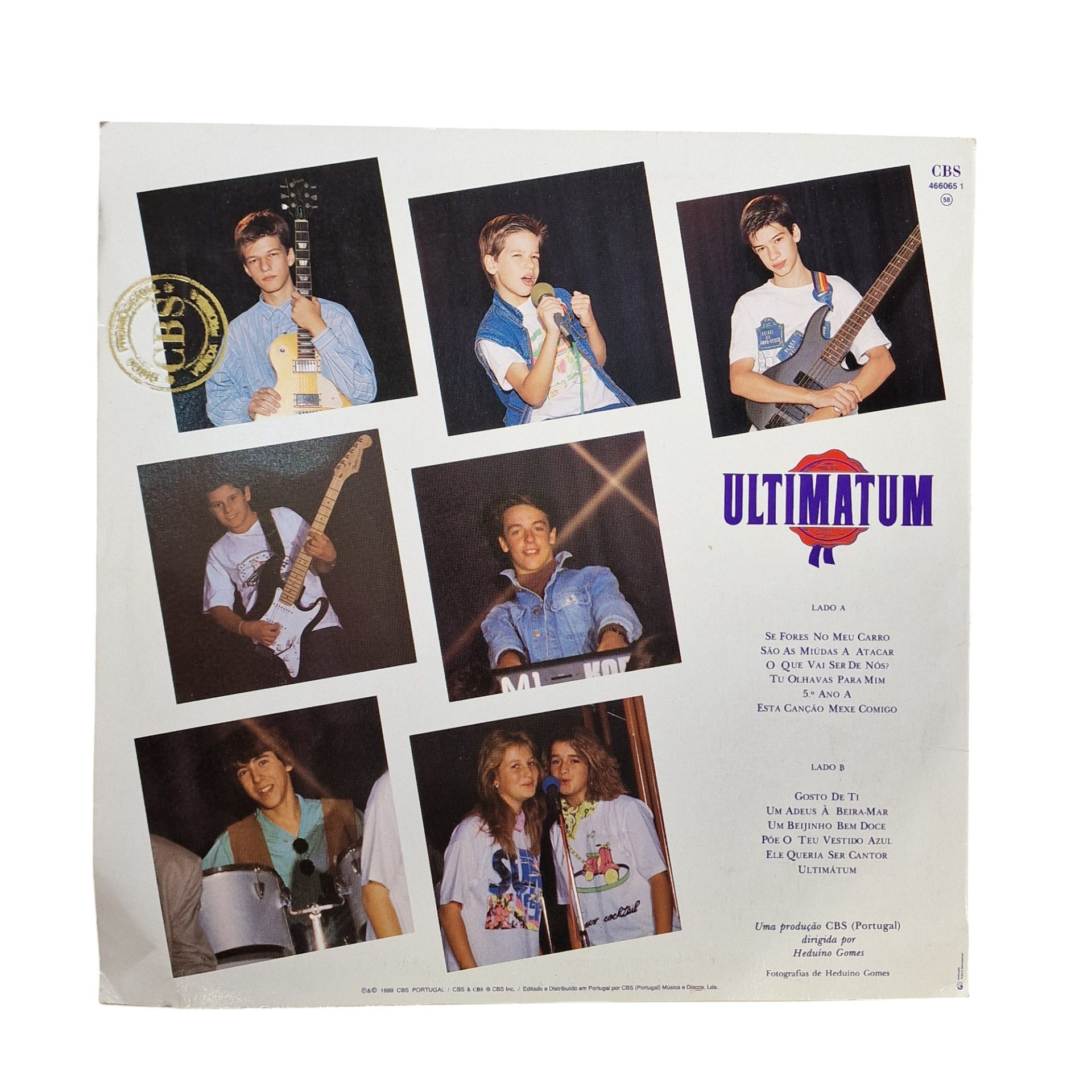 Ultimatum – Ultimatum (1989, Portugal, CBS Records)