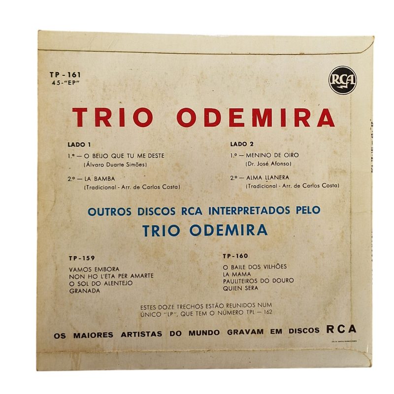 Trio Odemira - Menina de Oiro