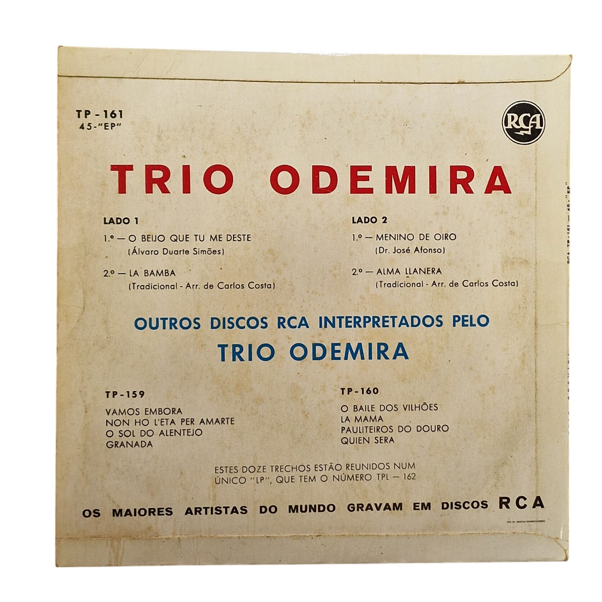 Trio Odemira - Menina de Oiro