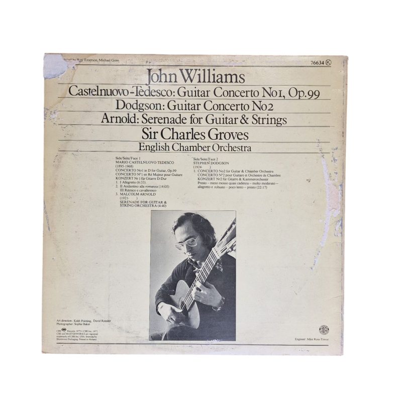 John Williams e English Chamber Orchestra - Sir Charles Groves (1977)