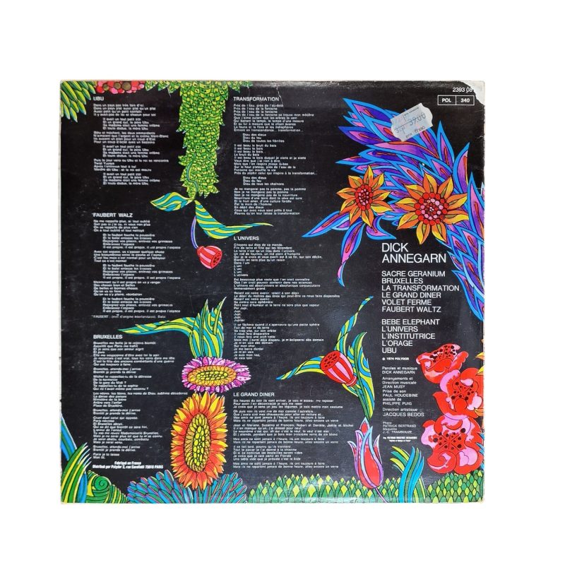 Sacré Géranium - Dick Annegarn (1974)