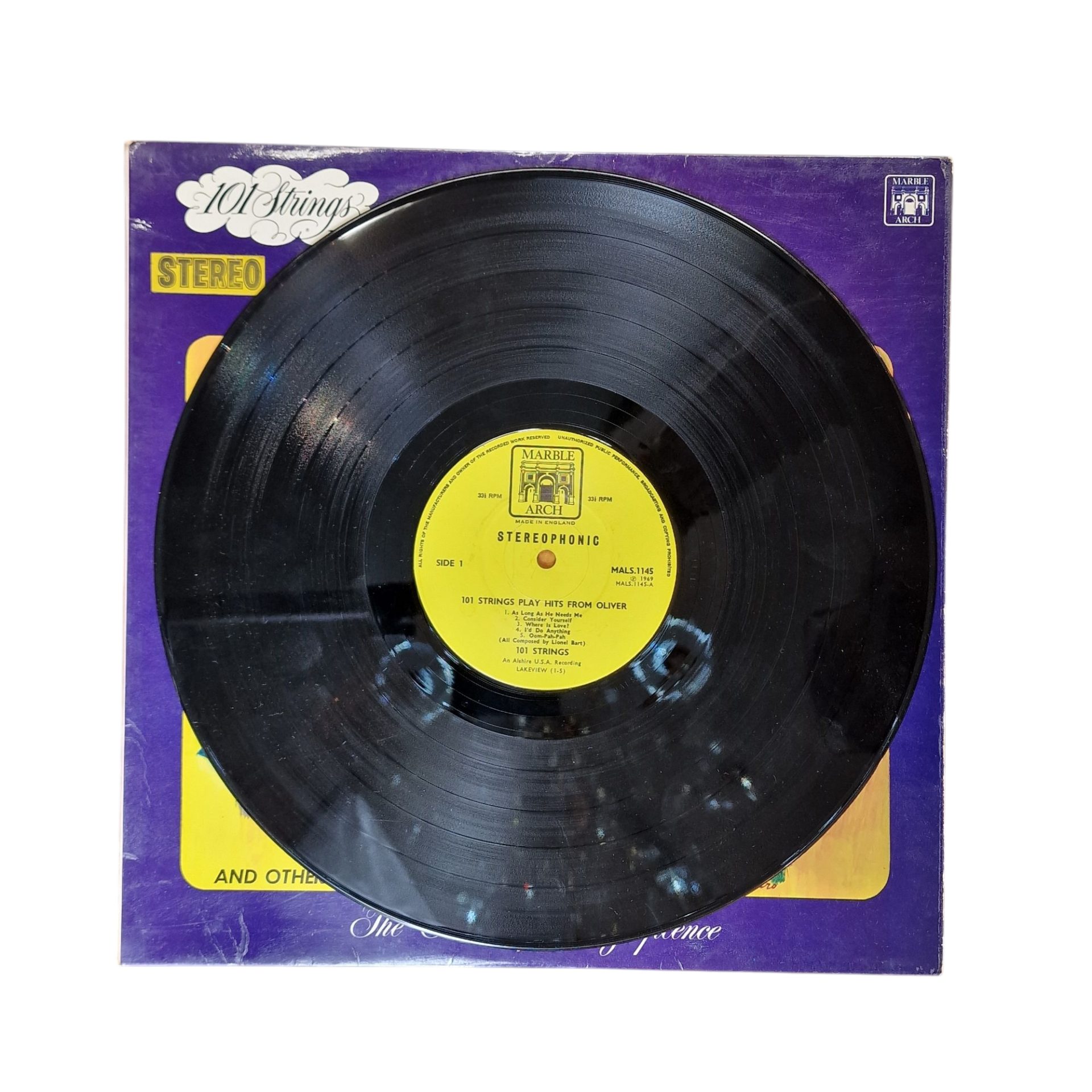 101 Strings Play Music from Oliver!, The Sound of Magnificence - 101 strings of orchestra (1969)