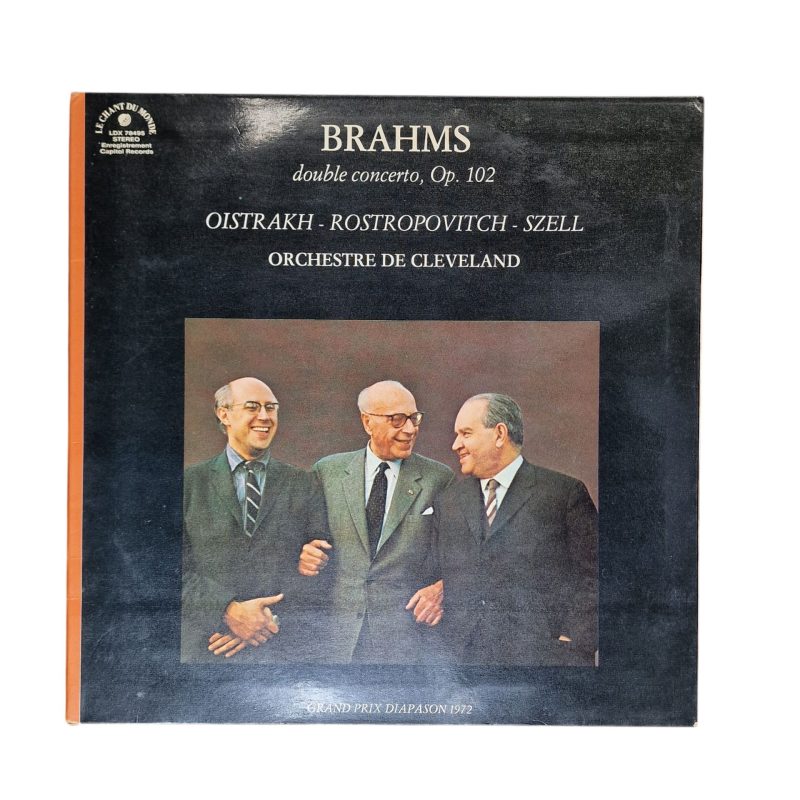 Brahms – Double Concerto, Op. 102 (Oistrakh, Rostropovich, Szell, Cleveland Orchestra, 1972)
