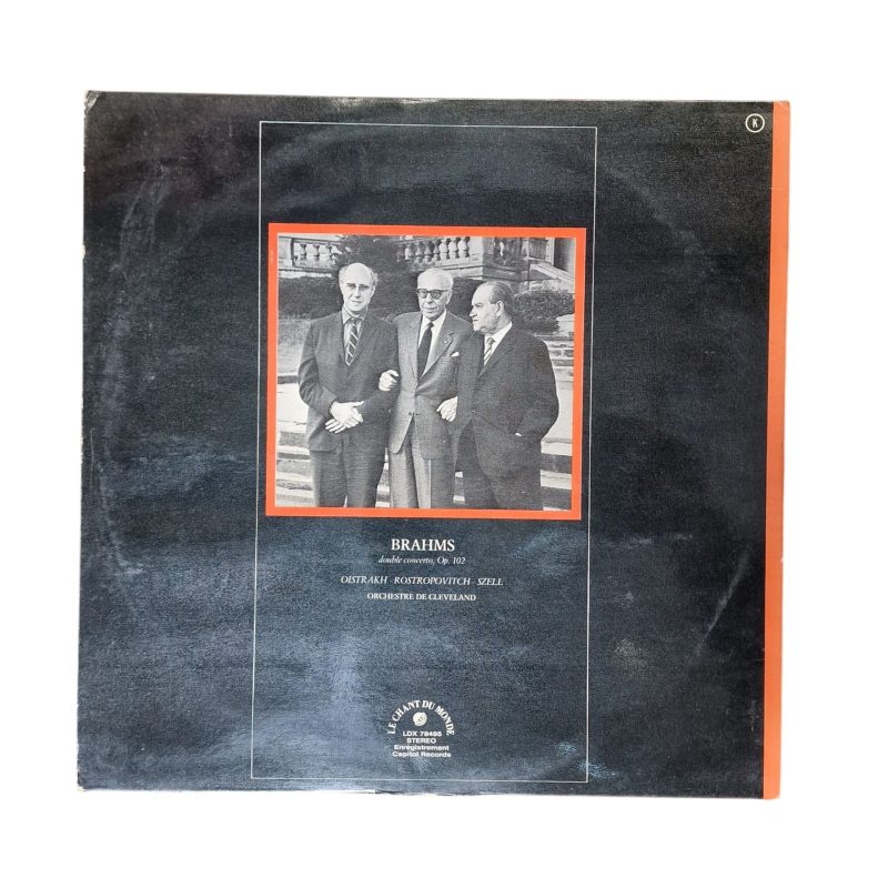 Brahms – Double Concerto, Op. 102 (Oistrakh, Rostropovich, Szell, Cleveland Orchestra, 1972)