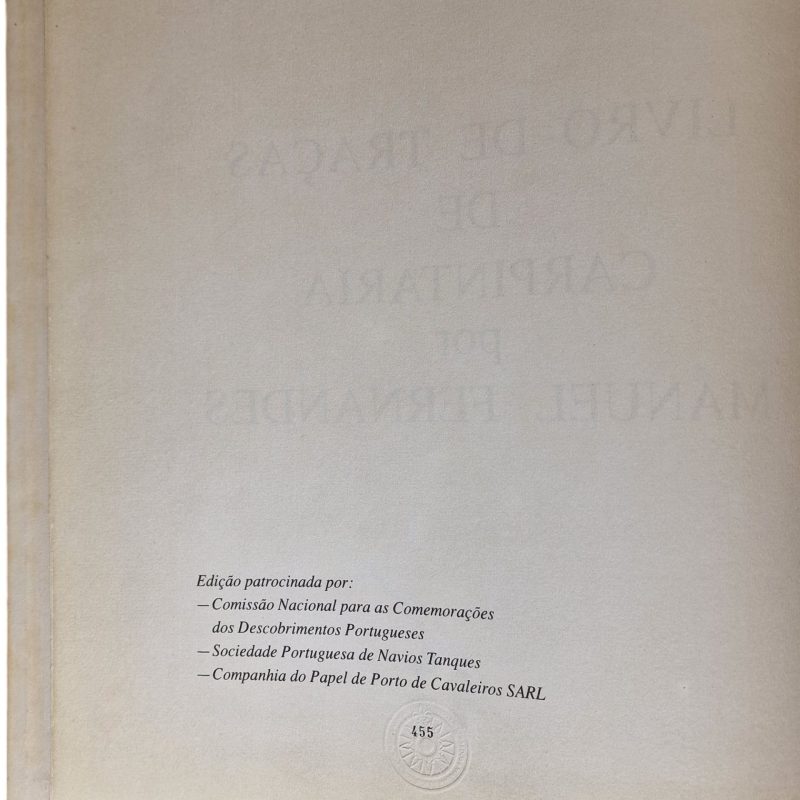 Livro de Traças de Carpintaria – Manuel Fernandes (1989)