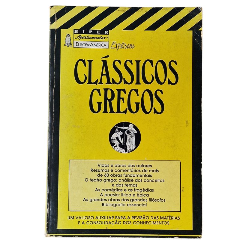 Hiper Apontamentos Europa-América Explicam Clássicos Gregos - Mary Ellen Snodgrass (1992)