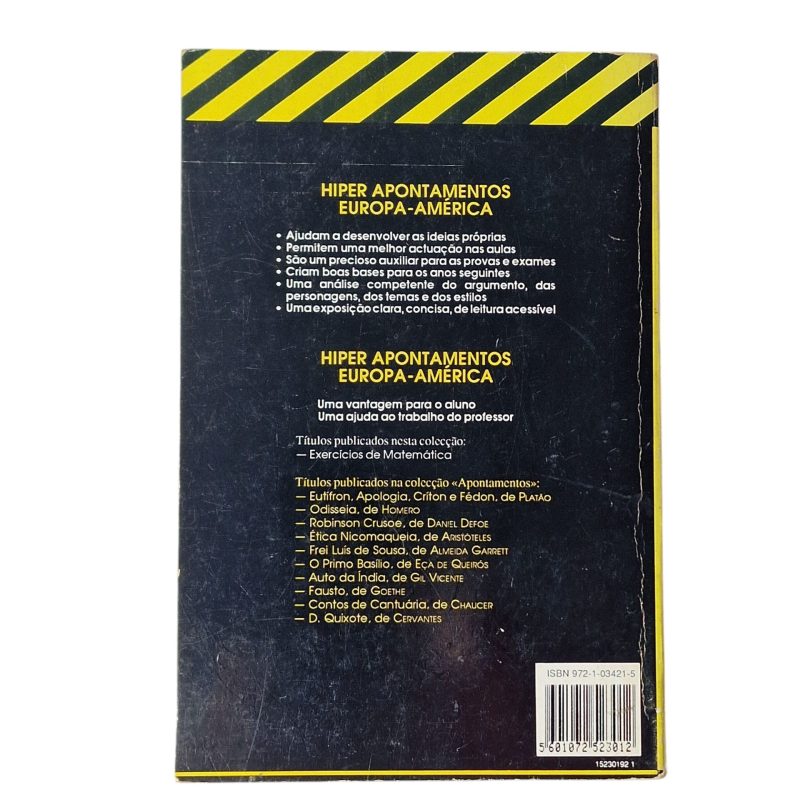 Hiper Apontamentos Europa-América Explicam Clássicos Gregos - Mary Ellen Snodgrass (1992)