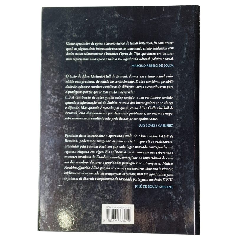 Ressuscitar a Ópera do Tejo – O Desvendar do Mito - Aline Gallasch-Hall de Beuvink (2016)