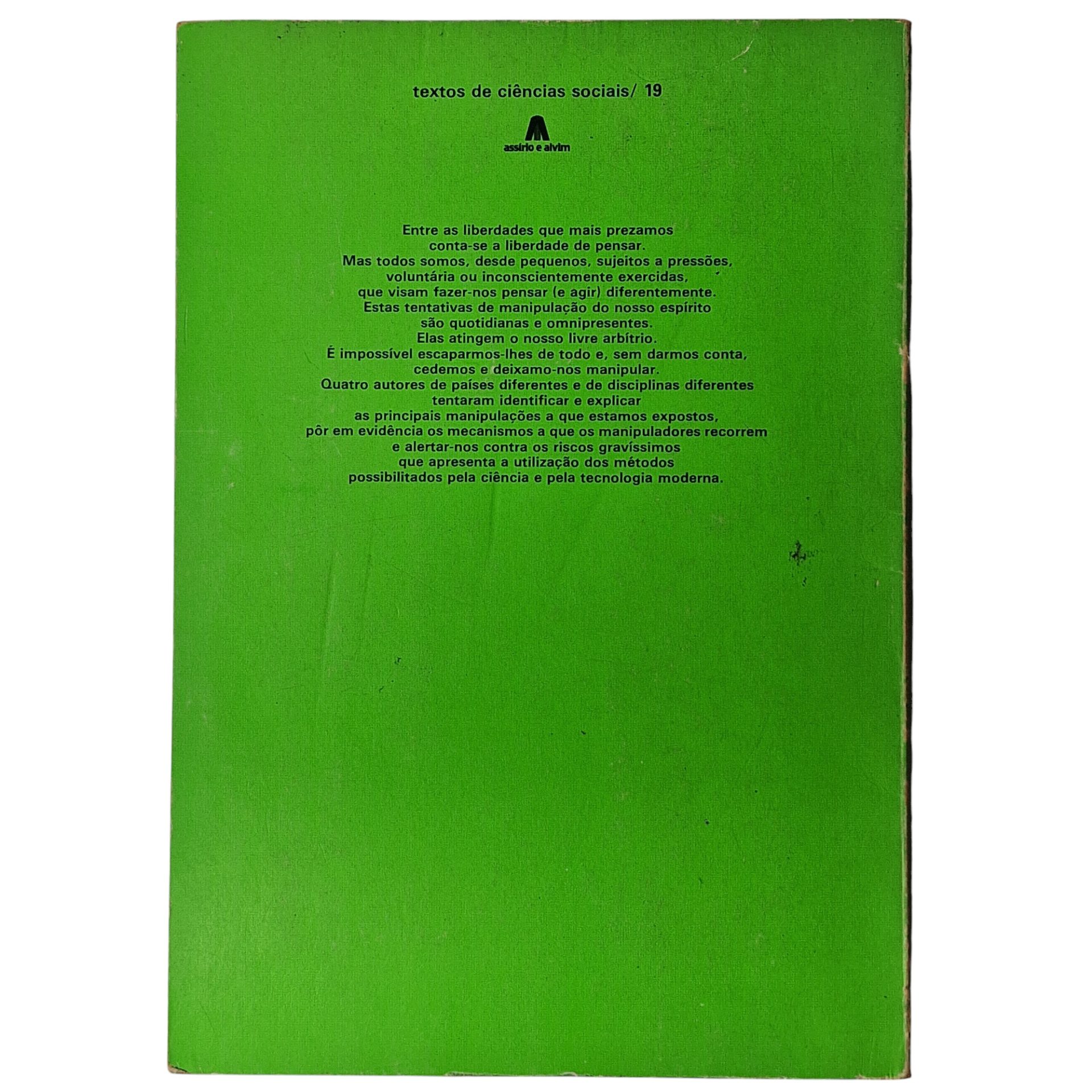 A Manipulação dos Espíritos - Alexandre Dorozynski (1982)