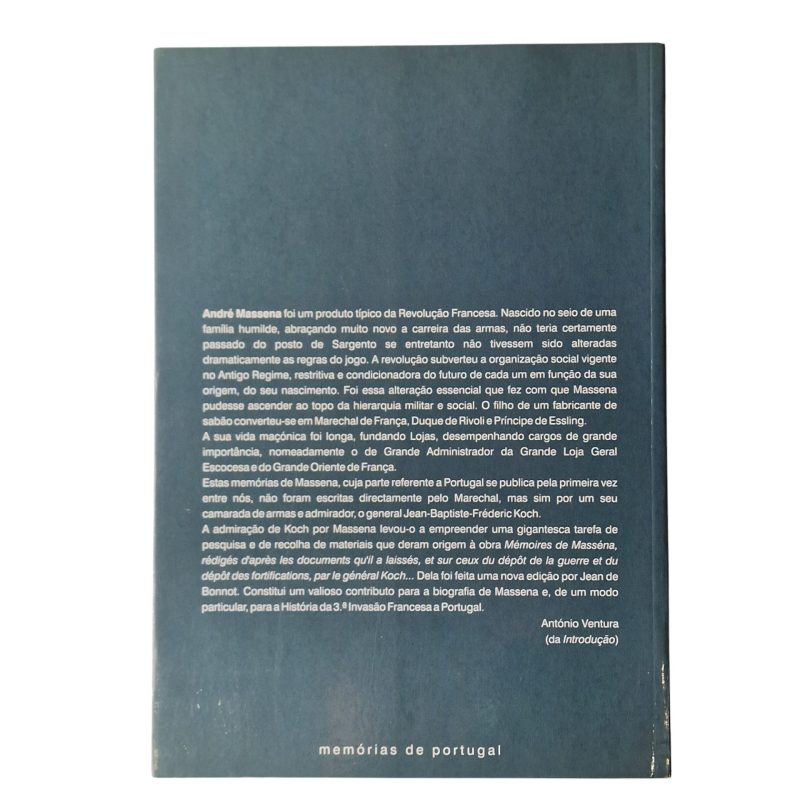 Memórias de Massena – Campanha de 1810 e 1811 em Portugal - General Koch (2007)
