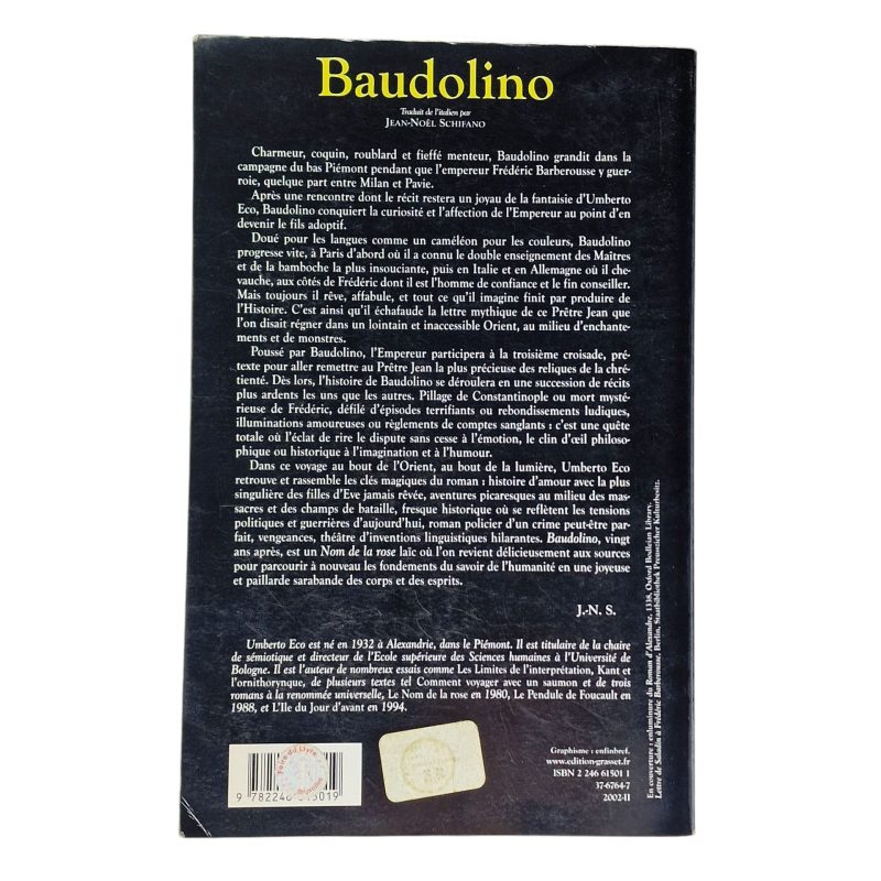 Baudolino – Umberto Eco (2002)