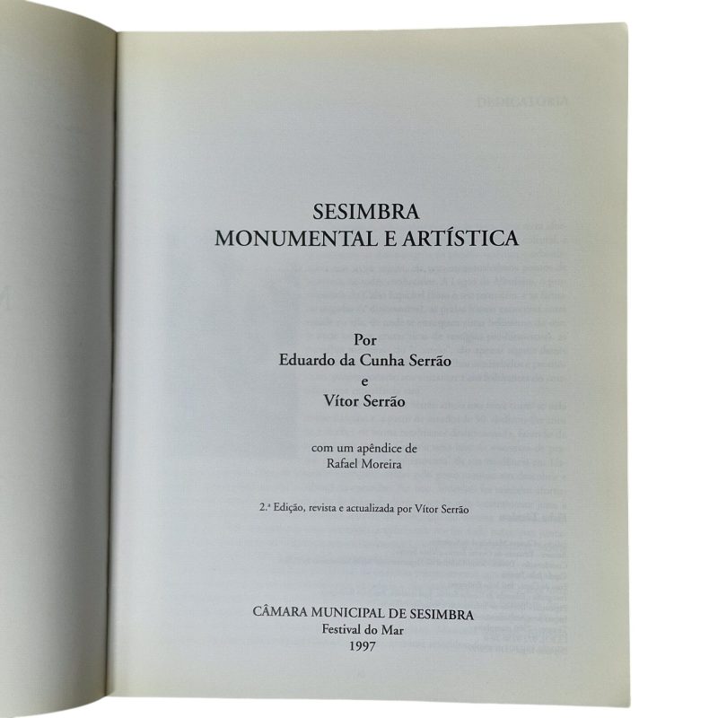 Sesimbra Monumental e Artística – Eduardo da Cunha Serrão, Vítor Serrão (1997)