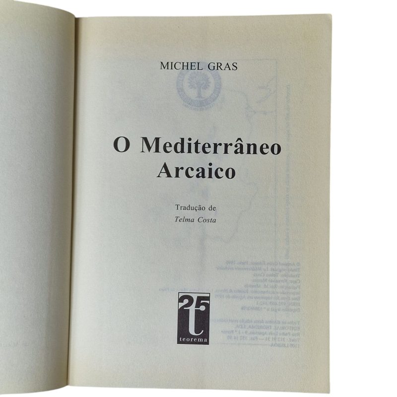 O Mediterrâneo Arcaico – Michael Gras (1998)