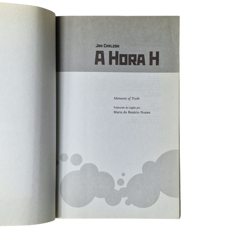 A Hora H: Como Conquistar o Cliente nos Momentos Decisivos – Jan Carlzon (2006)