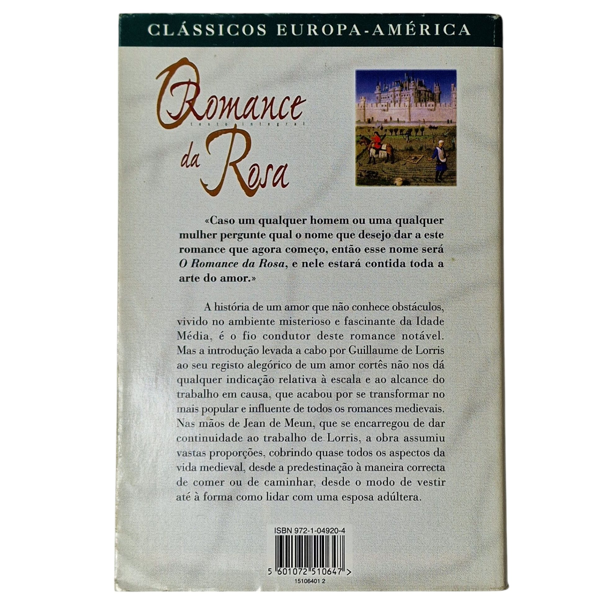 Romance da Rosa – Guillaume de Lorris & Jean de Meun (2001)
