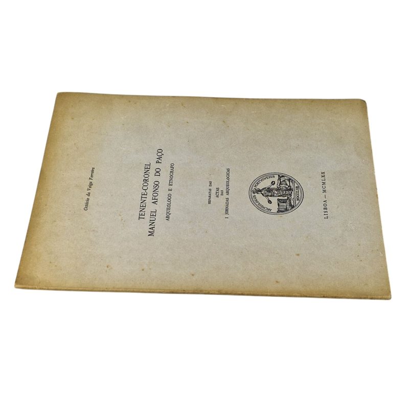 Separatas das Actas das I Jornadas Arqueológicas – Octávio da Veiga Ferreira (1971)