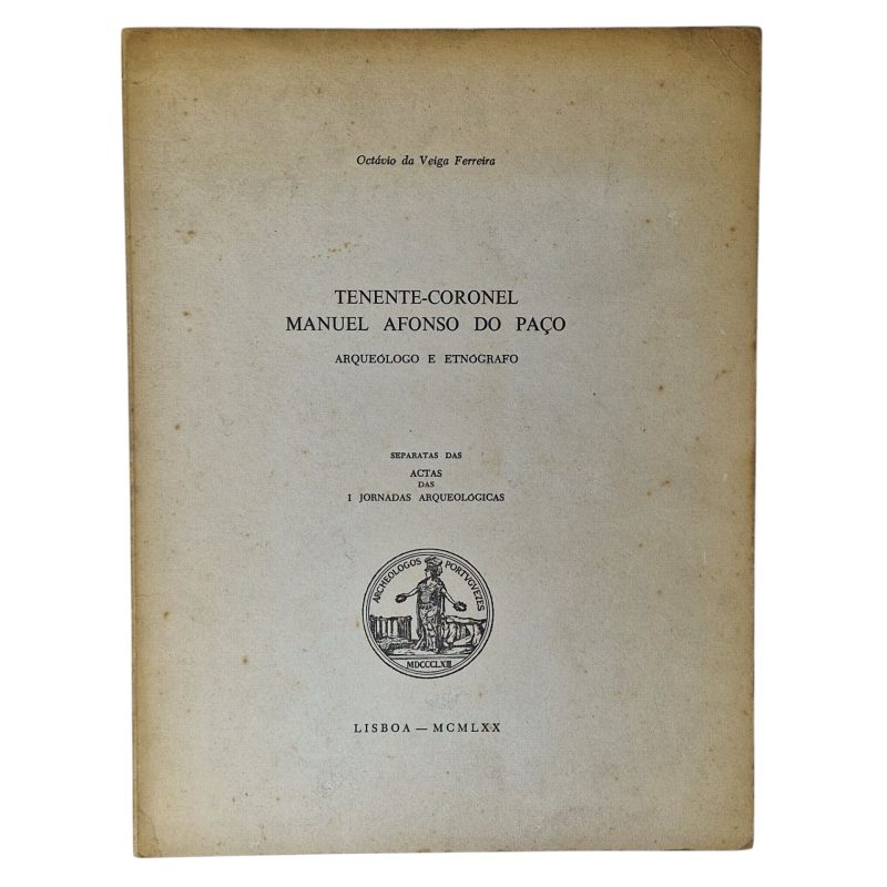 Separatas das Actas das I Jornadas Arqueológicas – Octávio da Veiga Ferreira (1971)