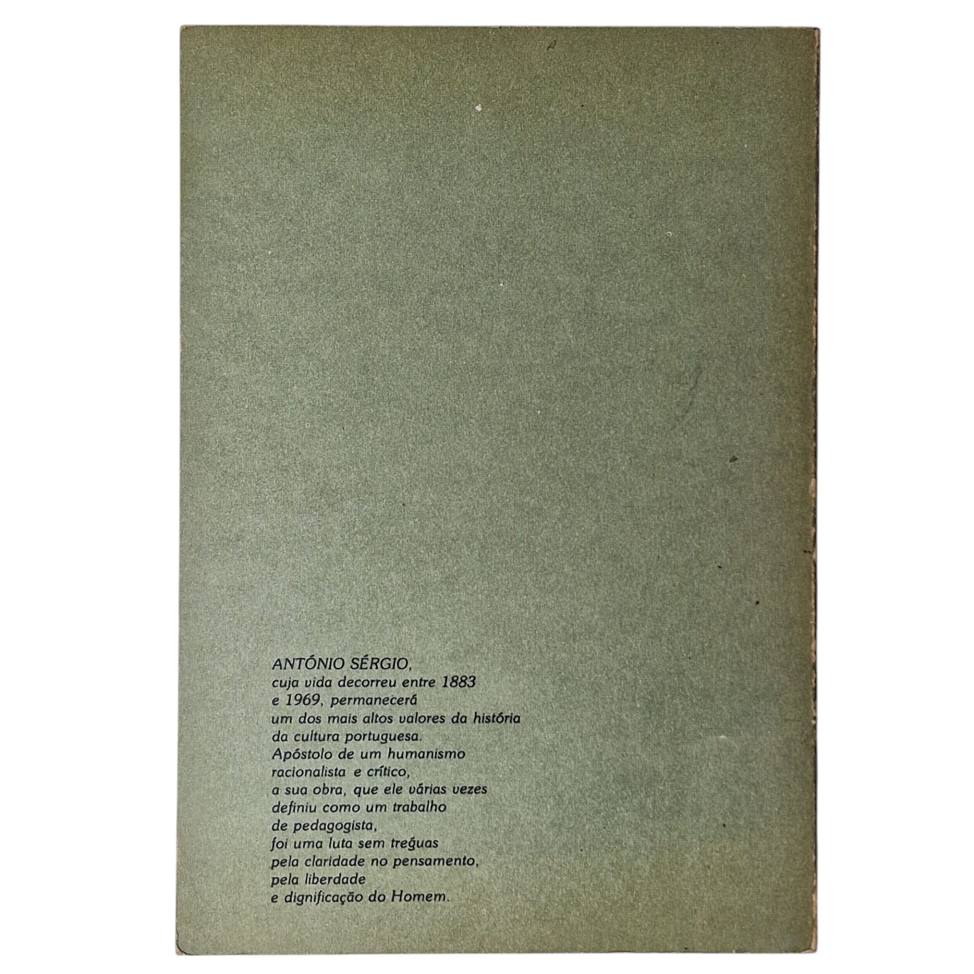 Educação Cívica – António Sérgio (1984)