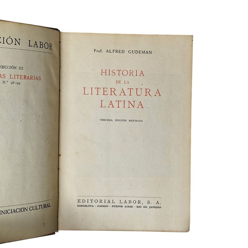 Historia de la Literatura Española e Hispanoamericana – R. D. Perés (1980)