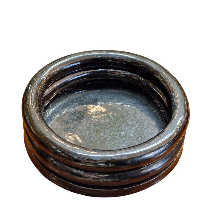 Pote Cerâmico Escultórico Vidrado – Silva, 1989