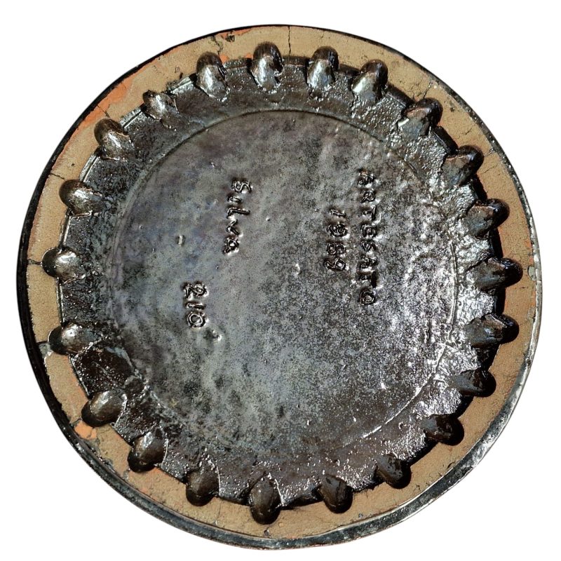 Pote Cerâmico Escultórico Vidrado – Silva, 1989