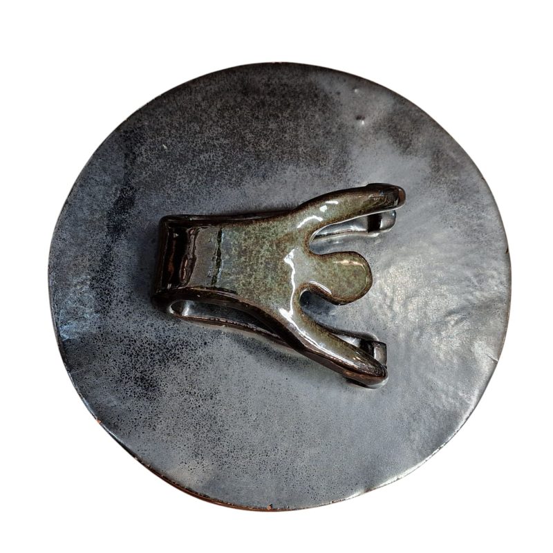 Pote Cerâmico Escultórico Vidrado – Silva, 1989