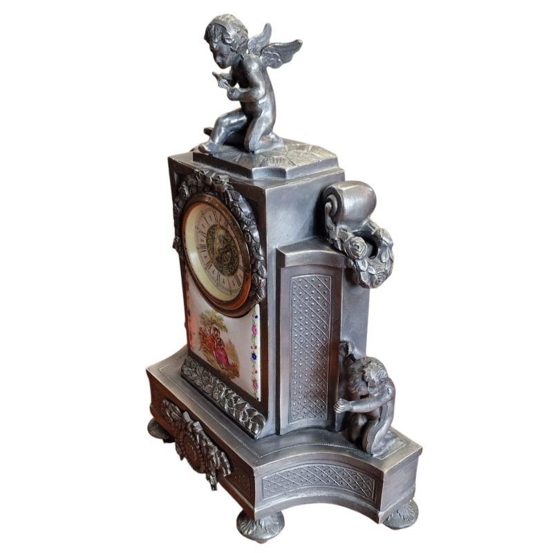 Relógio de Mesa Estilo Rococó – Fonderia d’Arte Firenze, Mauro Manetti