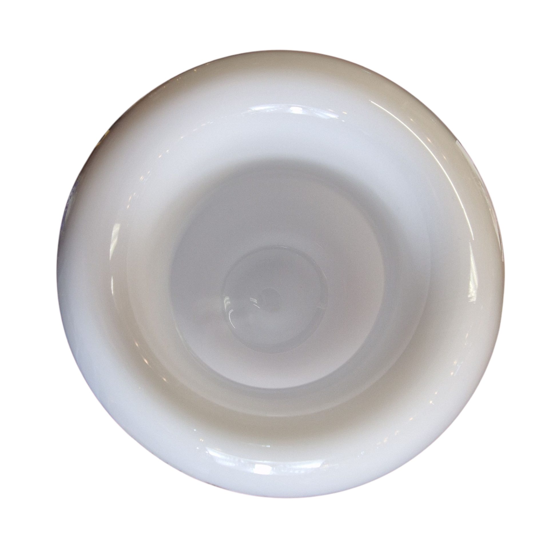 Vaso de Vidro Branco IKEA Maria Vinka (1999) – Design Retro
