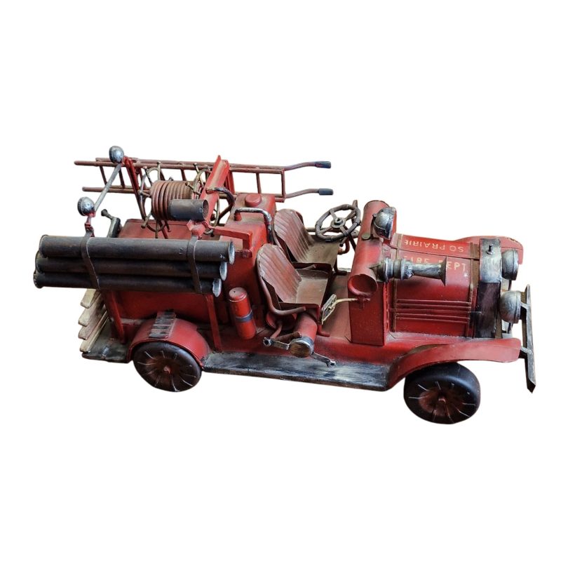 Miniatura de Carrinha Descapotável de Bombeiros