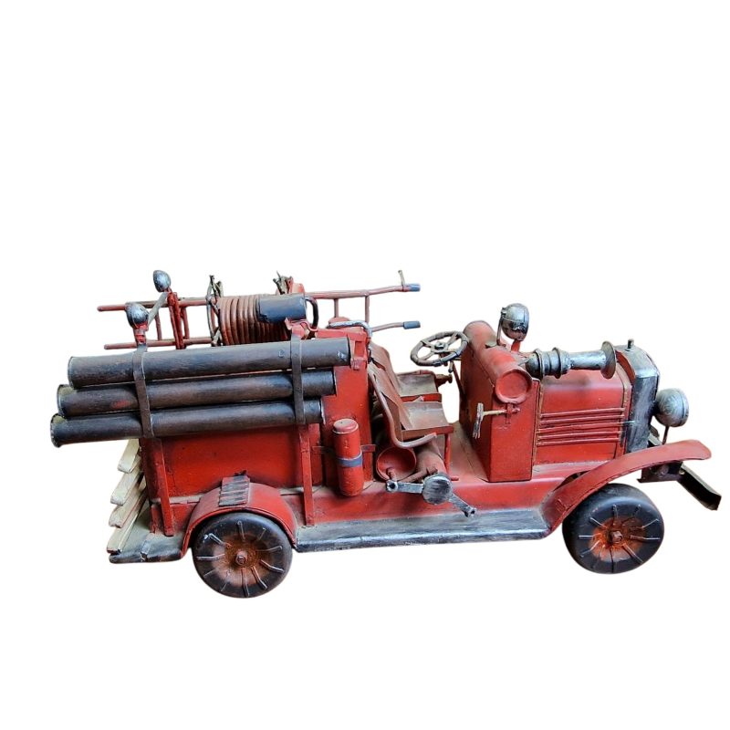 Miniatura de Carrinha Descapotável de Bombeiros