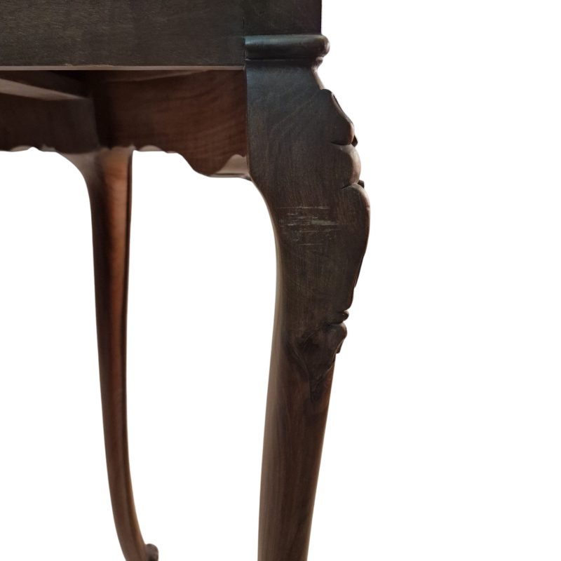 Mesa de Jogo em Madeira Entalhada, Estilo Luís XV