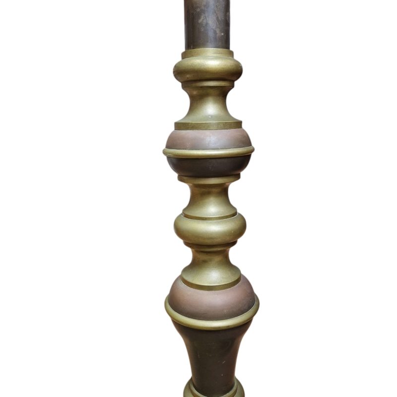 Candelabro Elétrico Barroco em Bronze