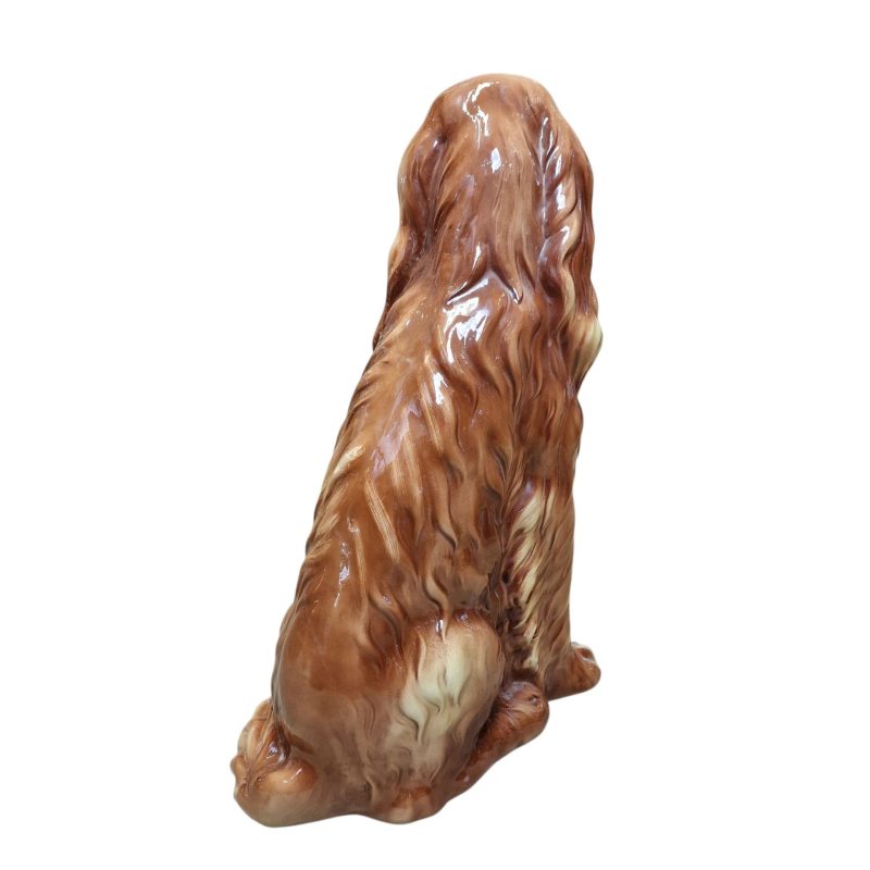 Estatueta de Cocker Spaniel em Loiça – 50 cm
