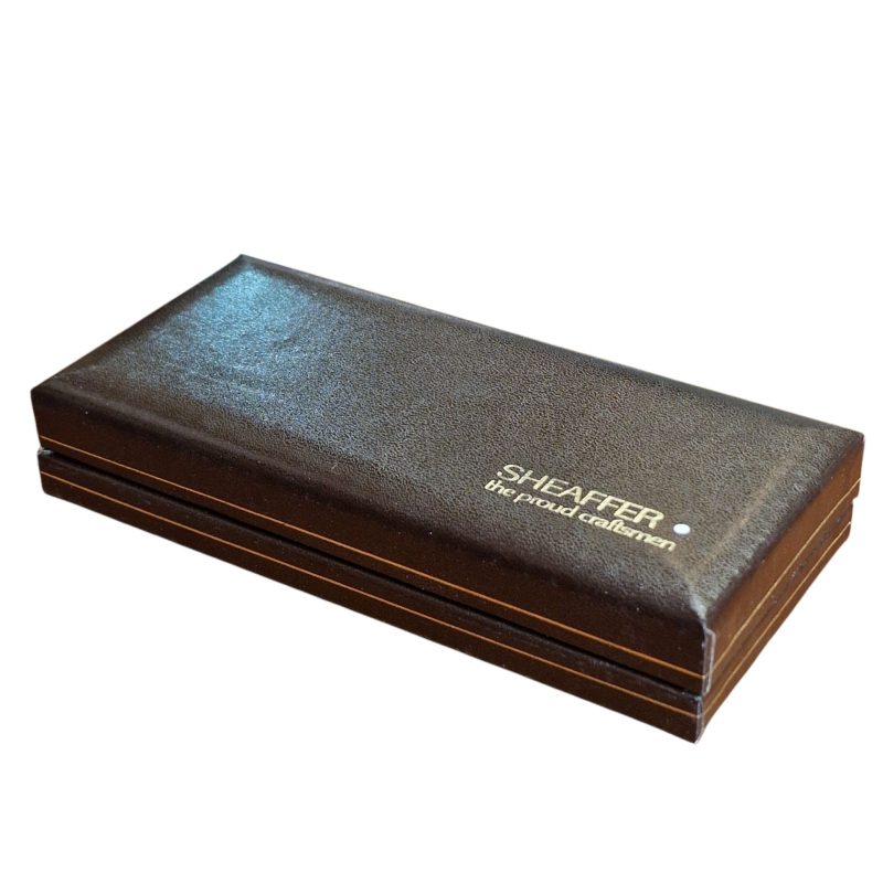 Caneta de Aparo Sheaffer com estojo original – Sterling Silver, EUA
