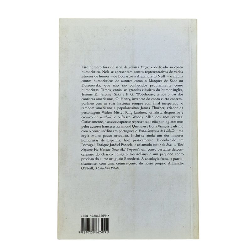 Ficções de Humor – Revista de Contos (Fora de Série Visão) – Direção de Luísa Costa Gomes (2003)