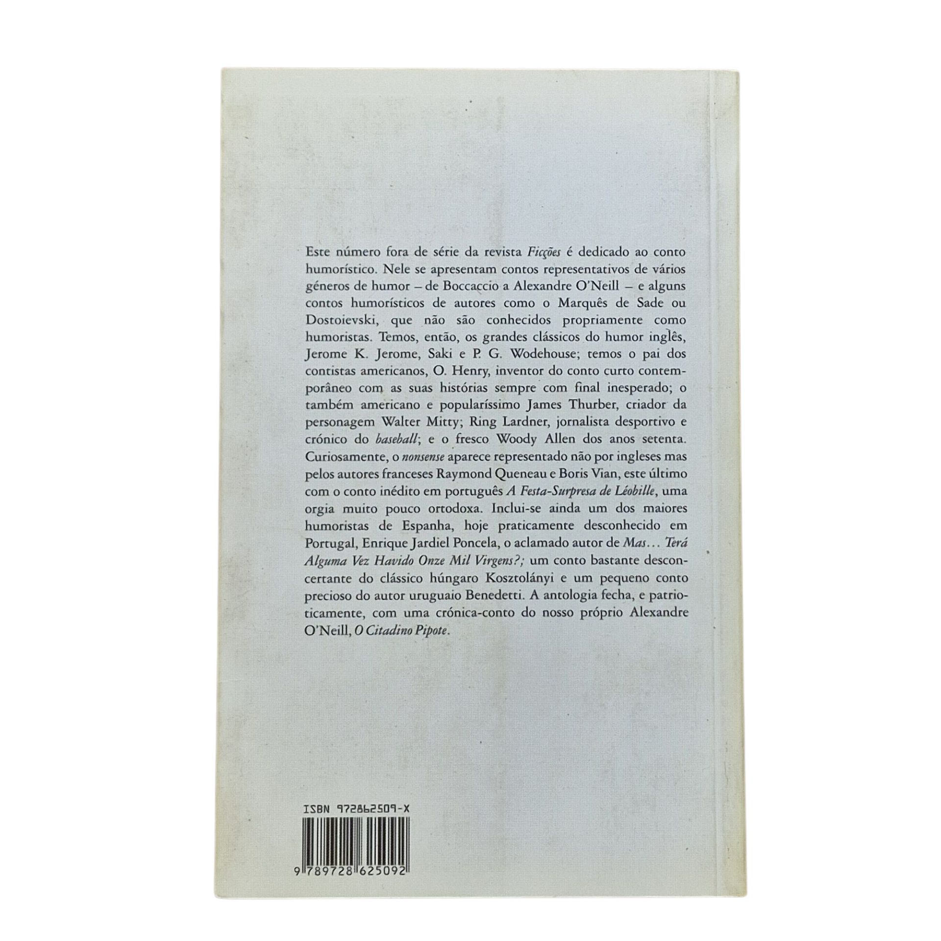 Ficções de Humor – Revista de Contos (Fora de Série Visão) – Direção de Luísa Costa Gomes (2003)