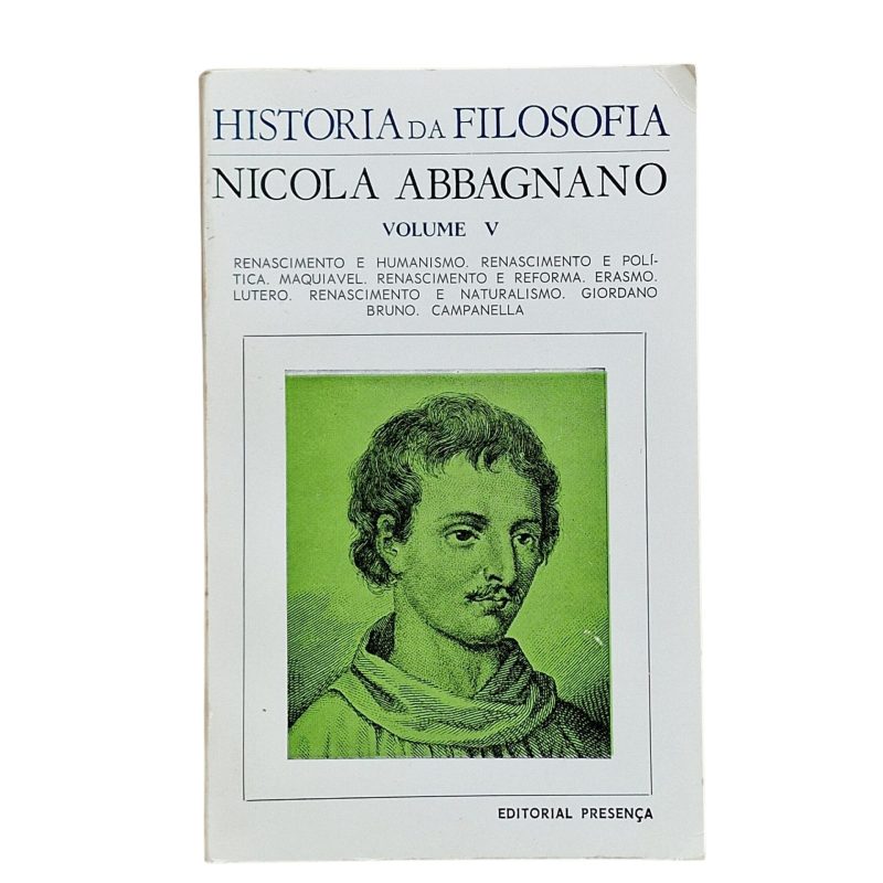 História da Filosofia – Volume V – Nicola Abbagnano (1978, 2.ª edição)