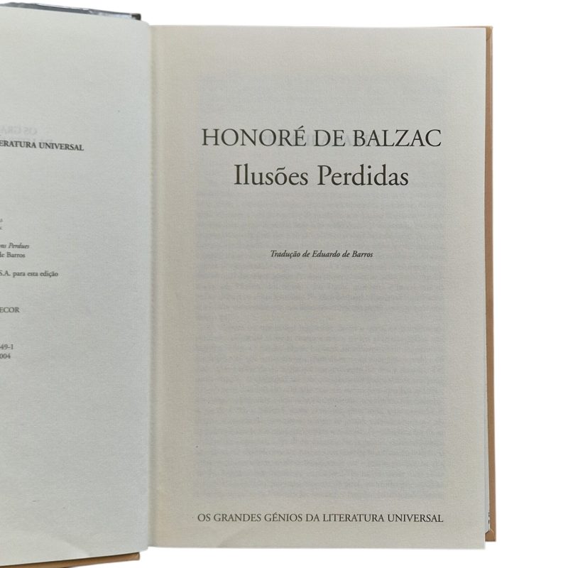 : Ilusões Perdidas – Honoré de Balzac (2004)