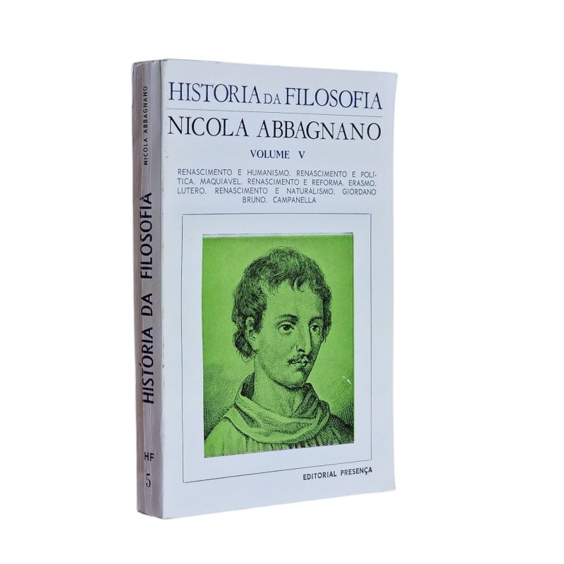História da Filosofia – Volume V – Nicola Abbagnano (1978, 2.ª edição)