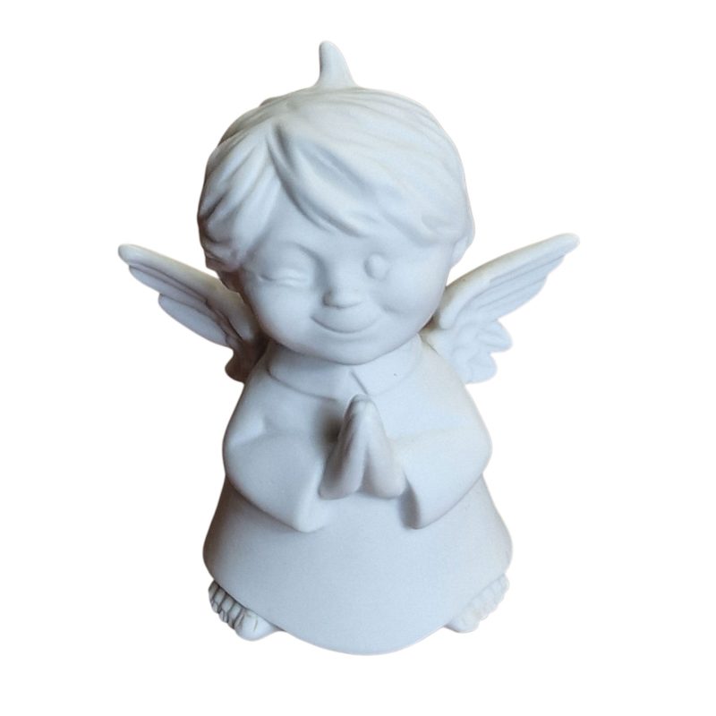 Anjo maroto em biscuit Vista Alegre