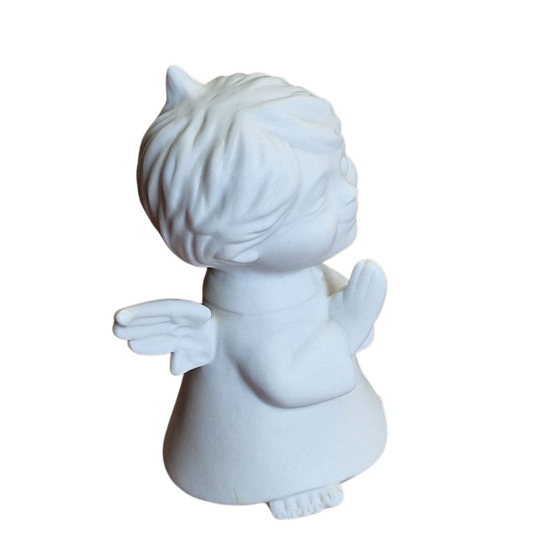Anjo maroto em biscuit Vista Alegre