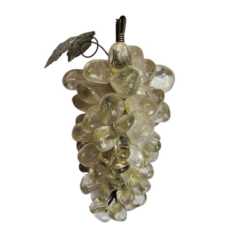 Cacho de uvas em quartzo