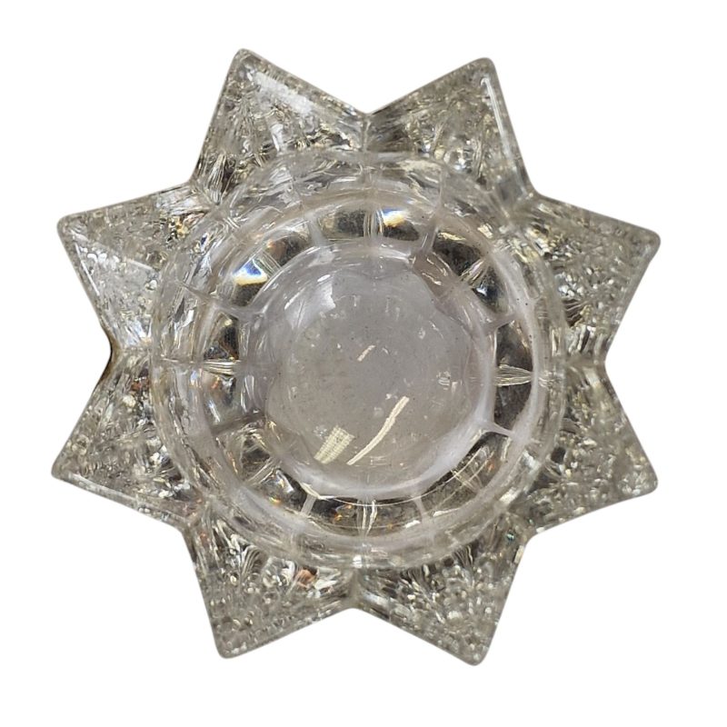 Castiçal Royal Crystal da Atlantis – 24% Cristal de Chumbo