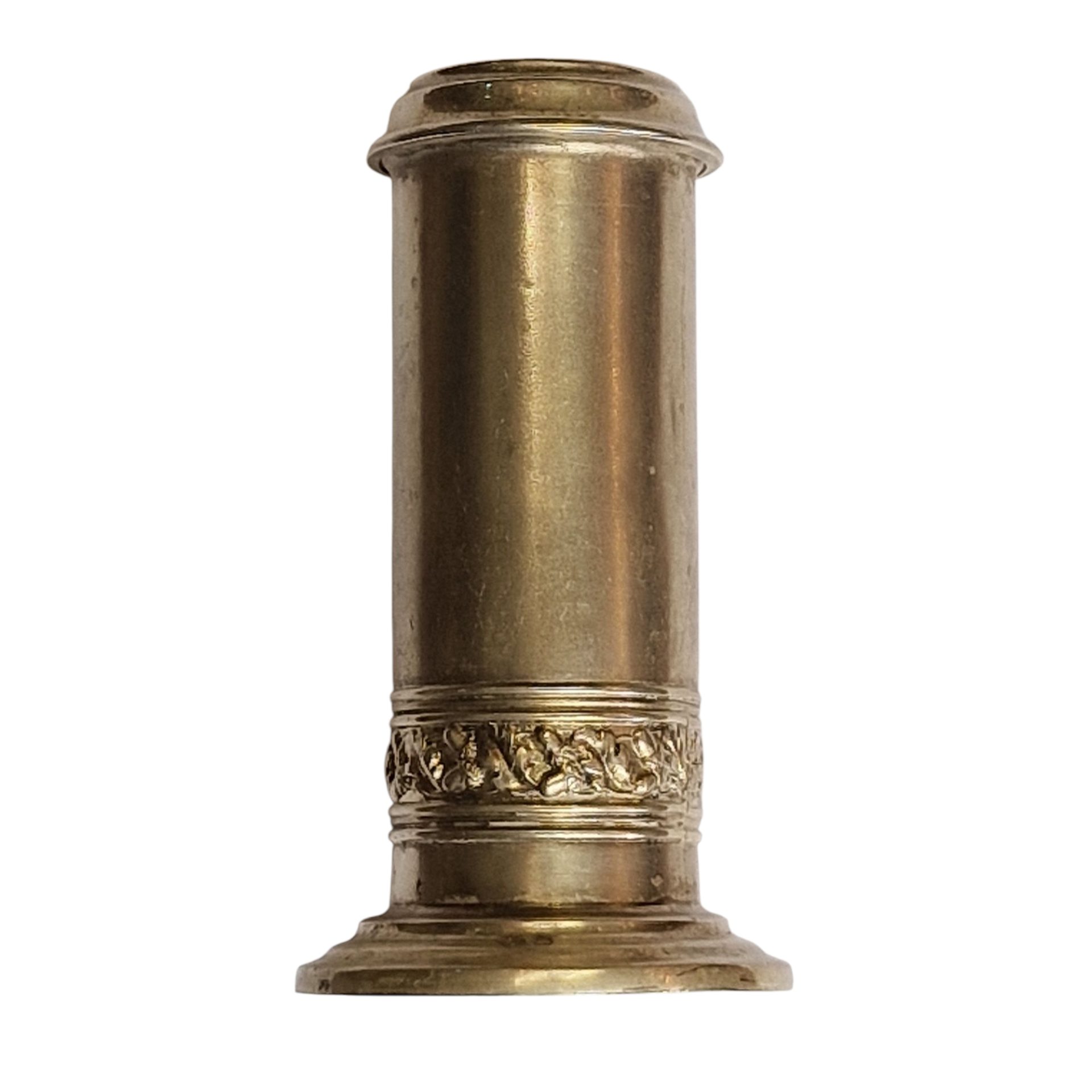 Paliteiro em Prata 835 com Relevo Ornamental