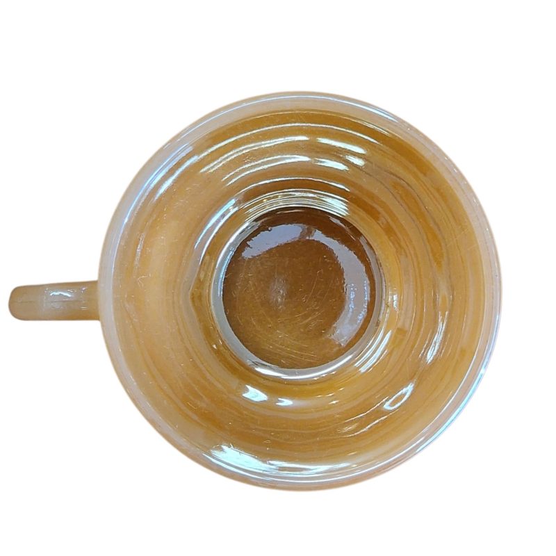 Conjunto de 6 chávenas de café com pires Anchor Hocking Fire King – Made in USA