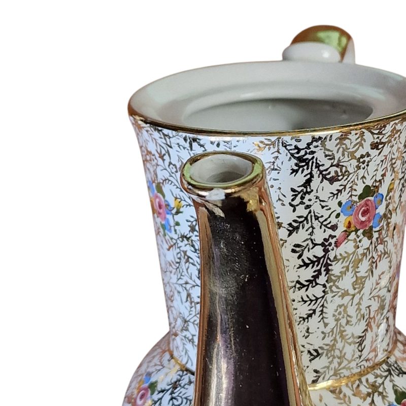 Serviço de Chá Athenea OAL - Pintado à Mão (Conjunto de 10 Peças)